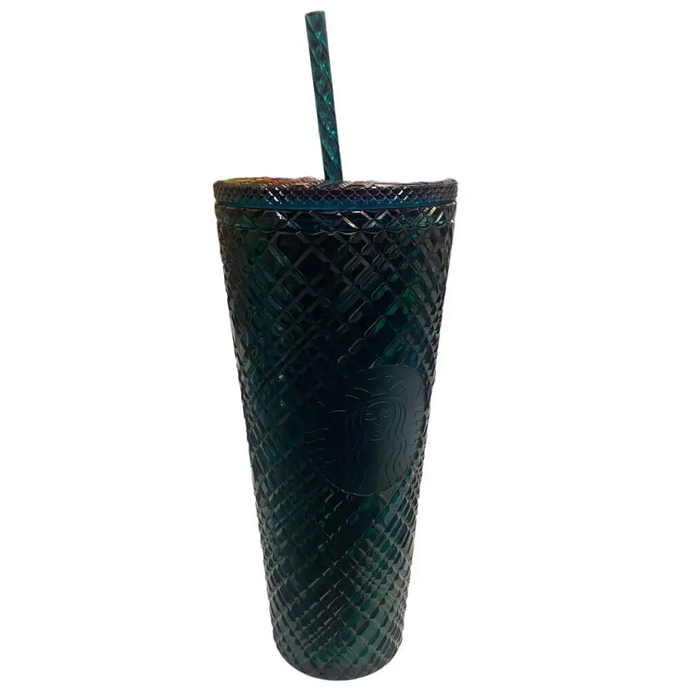 Starbucks Winter Holiday Emerald Green Tumbler‎ 24oz